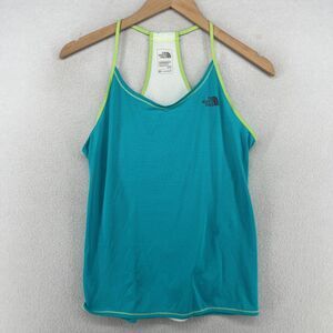 THE NORTH FACE Tank Top Womens S Better Than Naked Singlet Flashdry Gym Green